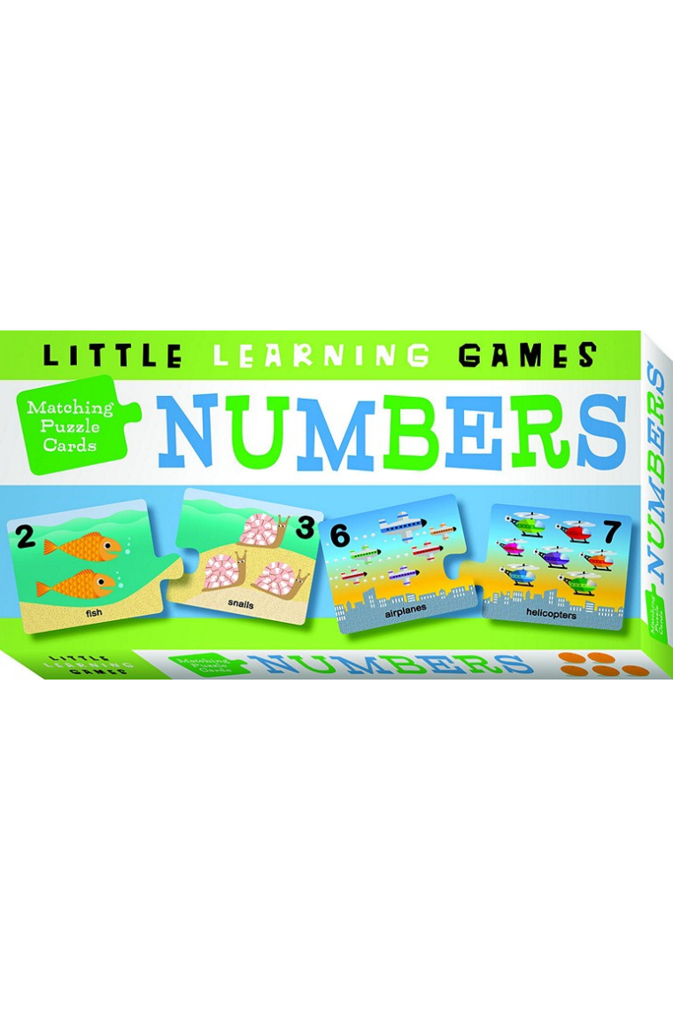 Matching Puzzle Cards: Numbers