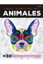 Animales coloree según los numeros