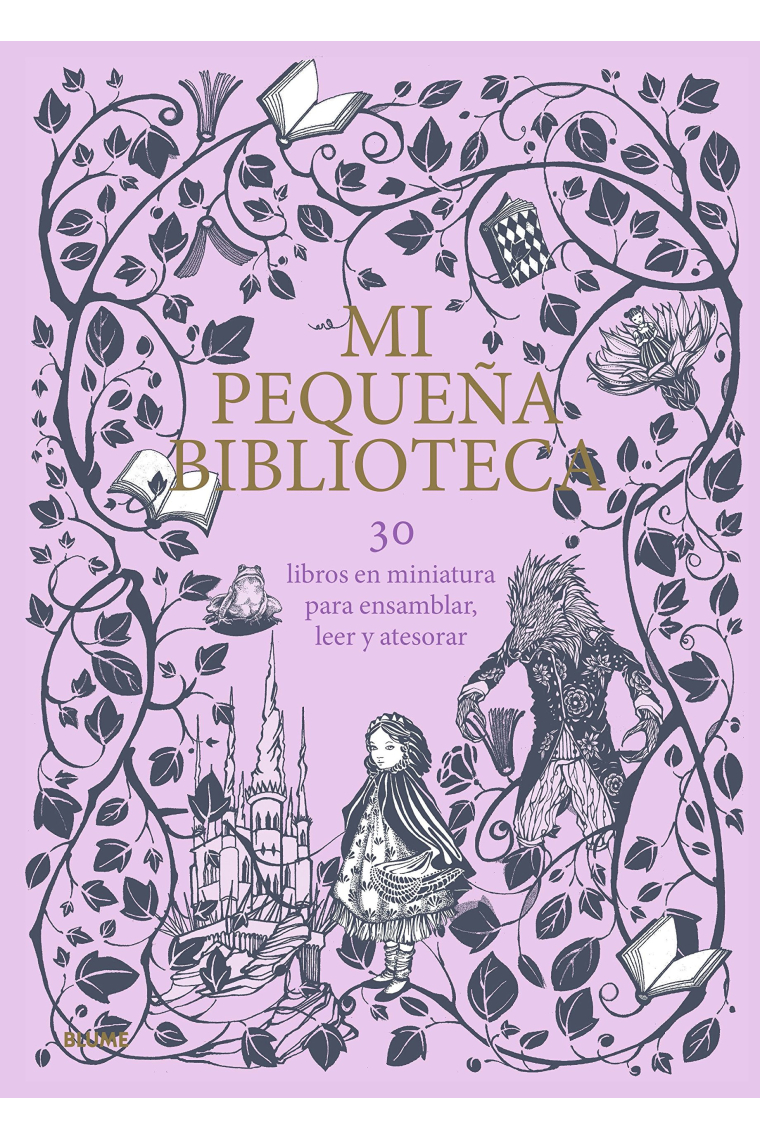 Mi pequeña biblioteca. 30 libros en miniatura para ensamblar, leer y atesorar