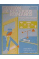 Gestión de recursos humanos. Manual para técnicos en empresas turística.