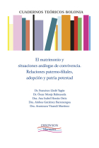 EL MATRIMONIO Y SITUACIONES ANALOGAS DE CONVIVENCIA. RELACIO