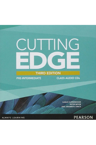 CUTTING EDGE 3RD EDITION PRE-INTERMEDIATE CLASS CD