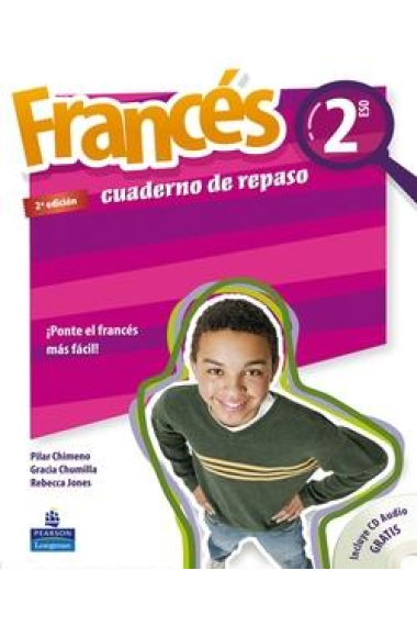 Vacaciones Longman Francés 2 ESO. Cuaderno de Repaso + CD Audio