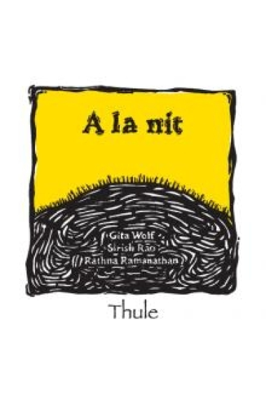 A la nit (llibre serigrafiat fet a mà)