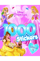 Princesas. 1.000 Stickers. Volumen 2