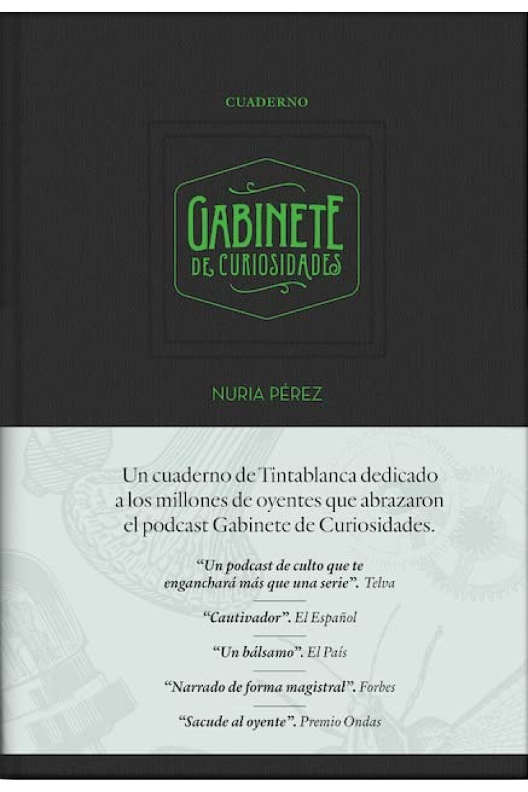 Cuaderno Gabinete de Curiosidades (COLECCION BLANCA)