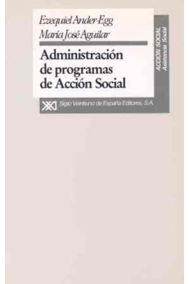 Administración de programas de acción social