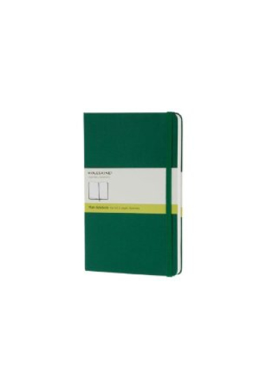 Moleskine* Cuaderno Liso Large (cartoné-verde)