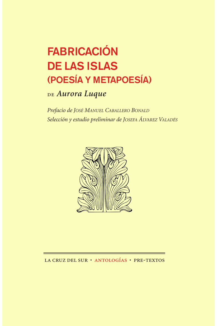 La fabricación de las islas (Poesía y metapoesía)