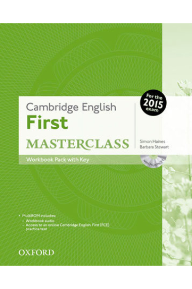 Cambridge English: First Masterclass: Workbook with key