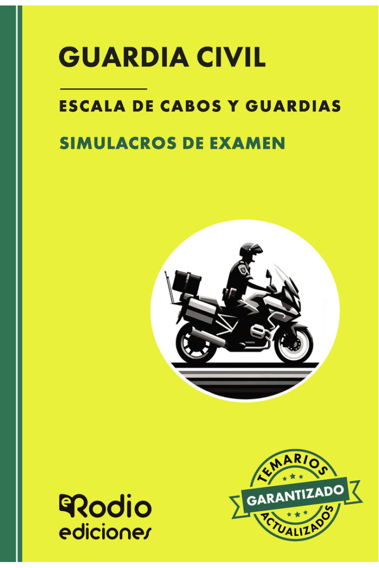 SIMULACRO EXAMEN GUARDIA CIVIL ESCALA DE CABOS Y GUARD