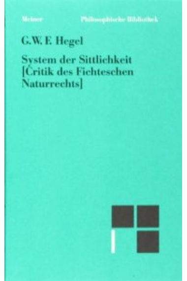 System der Sittlichkeit