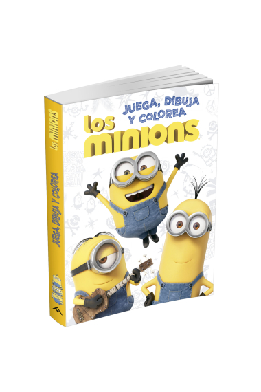 Los minions. Juega, dibuja y colorea