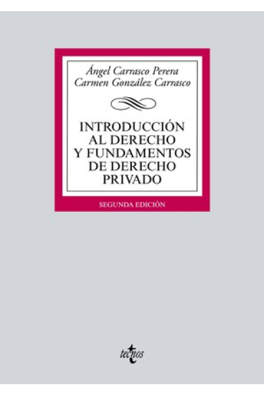 Introducción al derecho y fundamentos de derecho privado