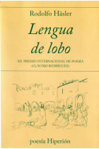 Lengua de lobo. XII Premio Internacional de Poesía «Claudio Rodrígiuez»