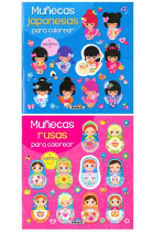 Muñecas para colorear (2 títulos)