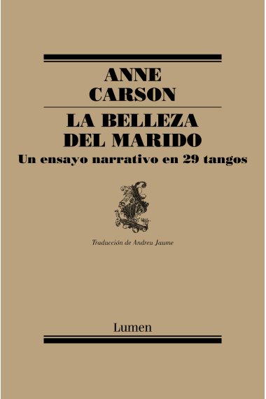 La belleza del marido   (Bilingüe Inglés-castellano)