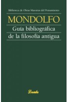 Guía bibliográfica de la filosofía antigua