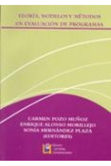 Teoría modelos y métodos en evaluación de programas