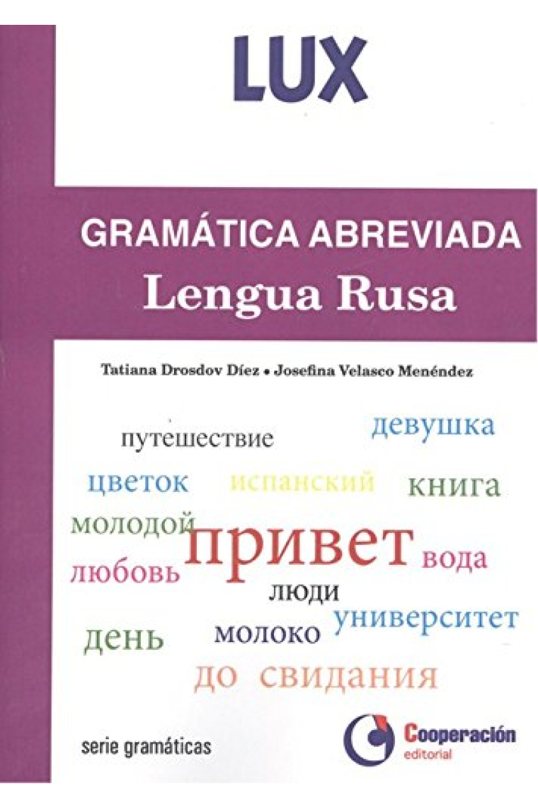 Gramática abreviada lengua rusa