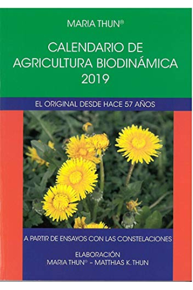 Calendario de agricultura biodinámica 2020