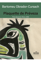 Plaquette de Préveza (Premi de Poesia Jove Gumersind Gomila 2022)