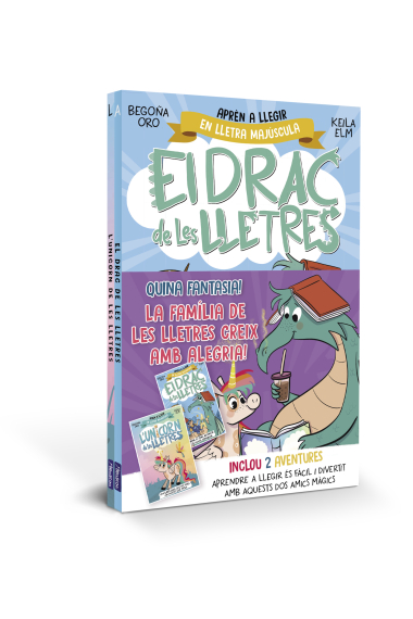 El drac de les lletres pack 2 llibres