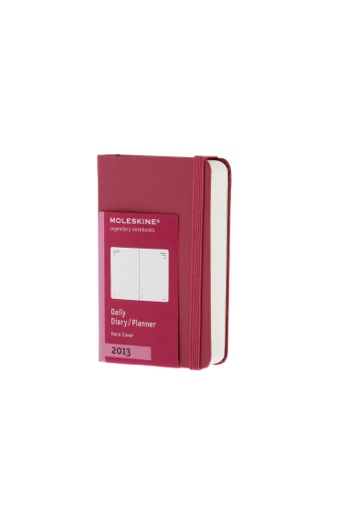 Moleskine* Agenda Diaria 12 meses XSmall (rosa)