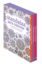 Mandalas para colorear.Encantadora obra para ayudar a encontrar la tranquilidad.