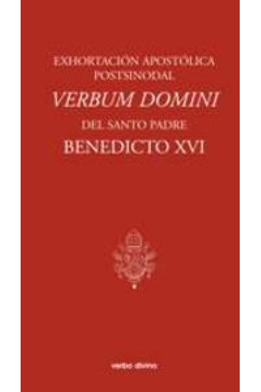 Exhortación Apostólica Postsinodal Verbum Domini