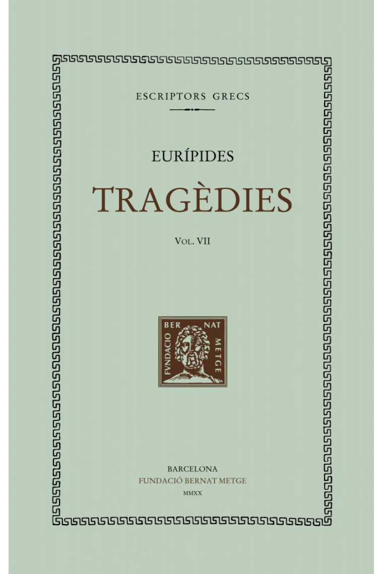 Tragèdies, vol. VII. Hèlena. Ió.