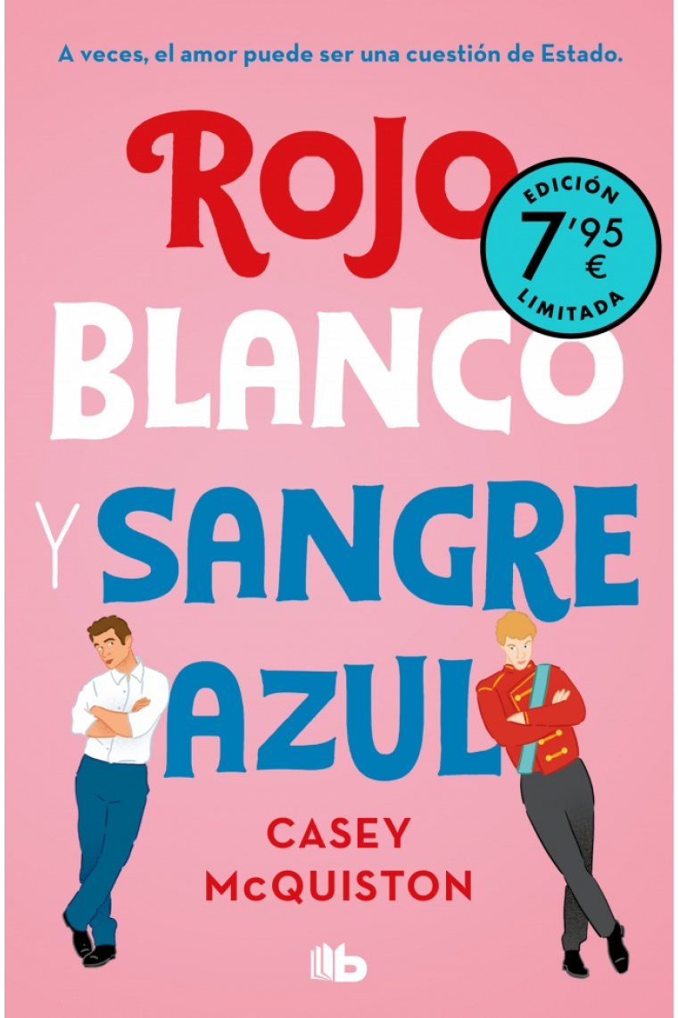 Rojo, blanco y sangre azul. Edición limitada a precio especial