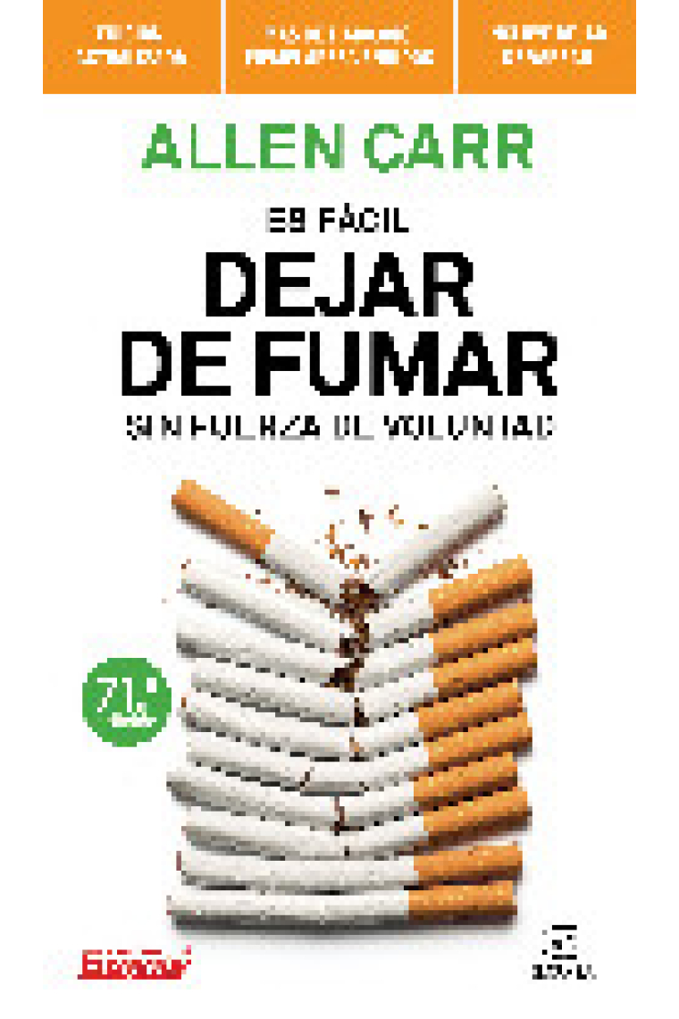 Es fácil dejar de fumar sin fuerza de voluntad
