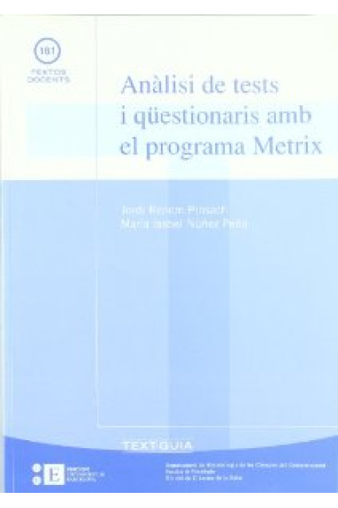 Anàlisi de tests i qúestionaris amb el programa metrix