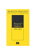 Memento Práctico Penal de empresa (2004-2005)