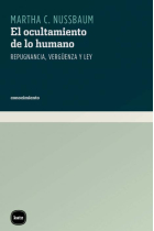 El ocultamiento de lo humano: repugnancia,  vergüenza, ley