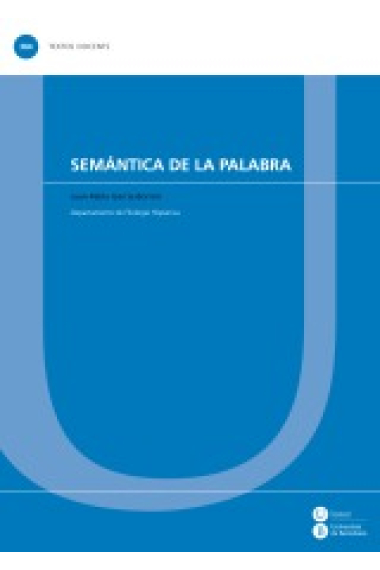 Semántica de la palabra (Textos Docents 384)