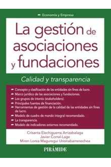 La gestión de asociaciones y fundaciones