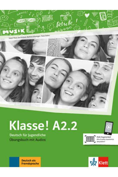 Klasse! A2.2 Übungsbuch mit Audios