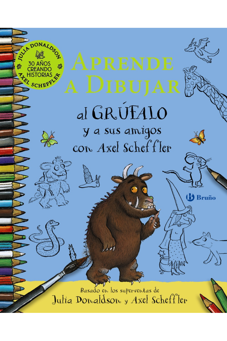 Aprende a dibujar al grúfalo y a sus amigos con Axel Scheffler