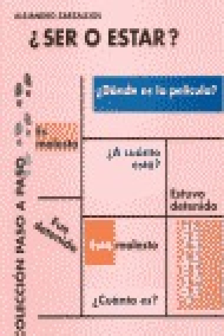 ¿Ser o estar? Aprendizaje de la gramática española