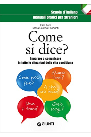 Come si dice? (Scuola di Italiano) (Italian Edition)