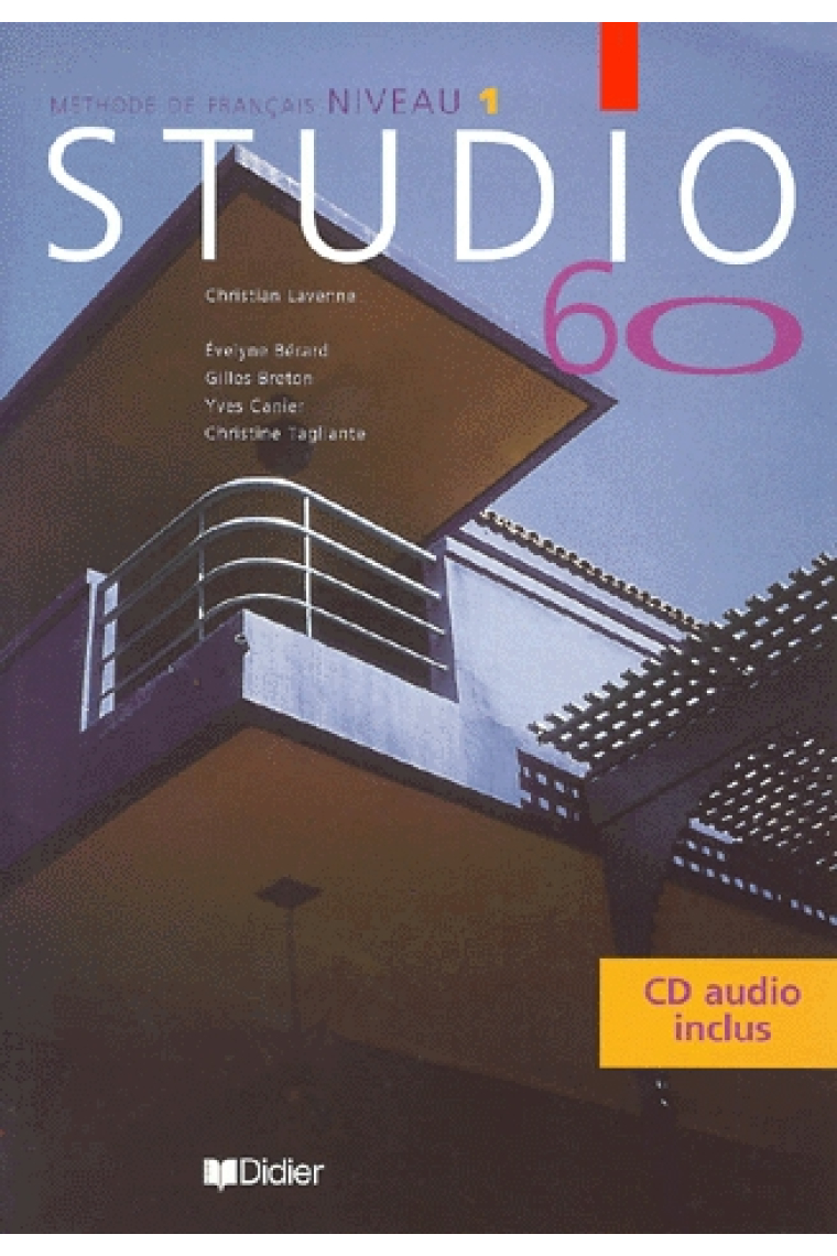 Studio 60 niveau 1 livre de l'élève + cd audio