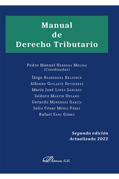 Manual de Derecho Tributario