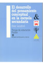 El desarrollo del pensamiento conceptual en la escuela secundaria