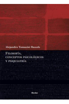 Filosofía, conceptos psicológicos y psiquiatría