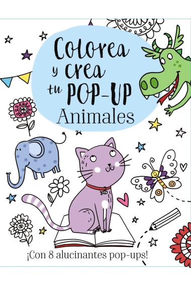 Colorea y crea tu Pop-up. Animales