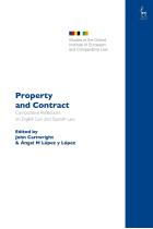 Property and Contract: Comparative Reflections on English Law and Spanish Law (Studies of the Oxford Institute of European and Comparative Law)