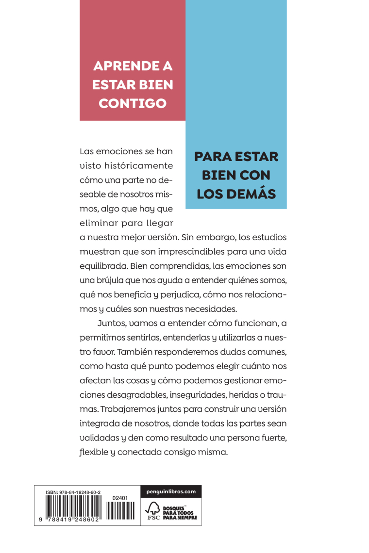 Guía de gestión emocional. Cómo sentir todo lo que no nos han enseñado a sentir