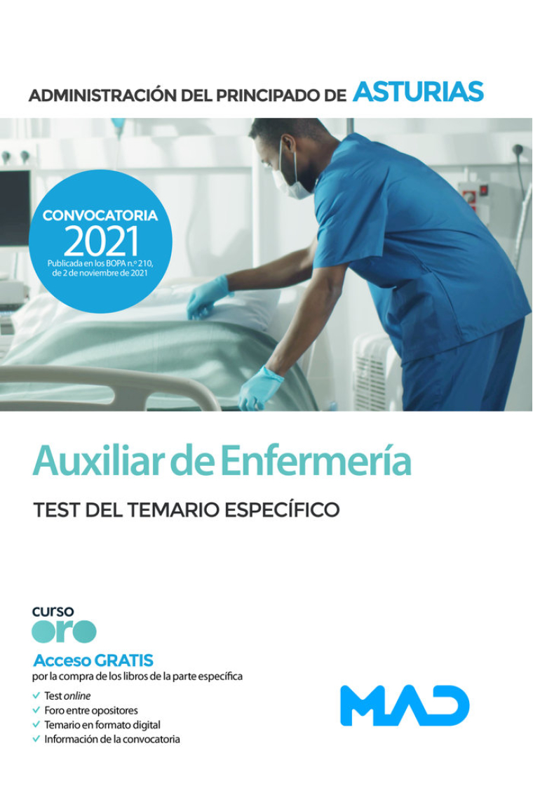 AUXILIAR ENFERMERIA ADMINISTRACION PRINCIPADO D